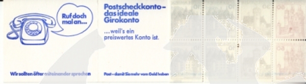NSR MH 0021 ** - 1977 - reklama "Postscheckkonto"